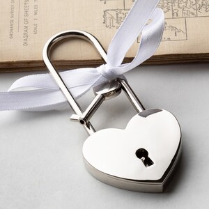 Personalised Love Lock, Engraved Heart Padlock, Personalised Engagement Lock, Paris Love Lock, Heart Padlock, Gold Heart Padlock, Love Lock image 9