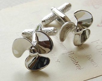 Tiffany Boat Propeller Cufflinks Sterling Silver - Etsy