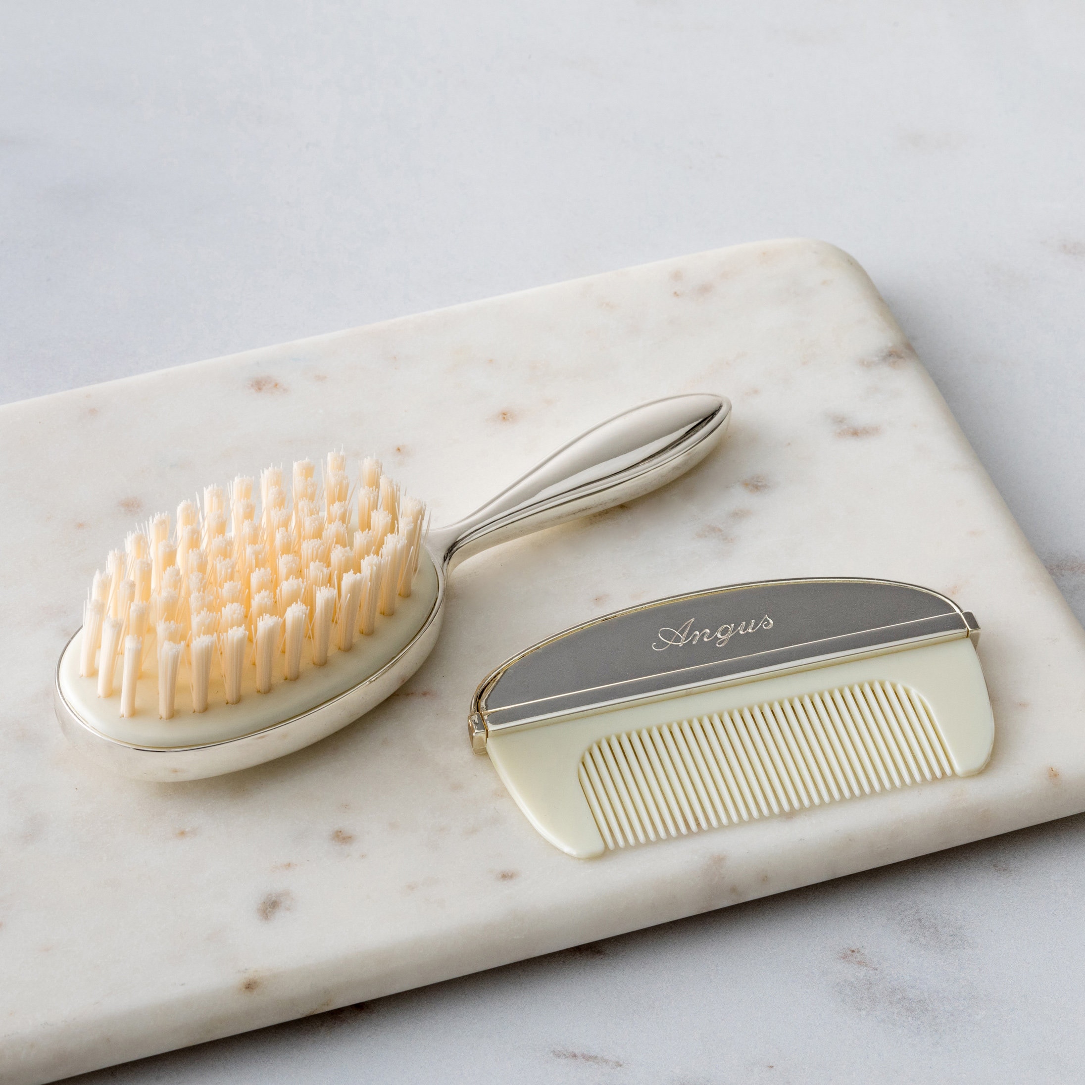 Personalised Baby Brush and Comb Set New Baby Brush First Etsy