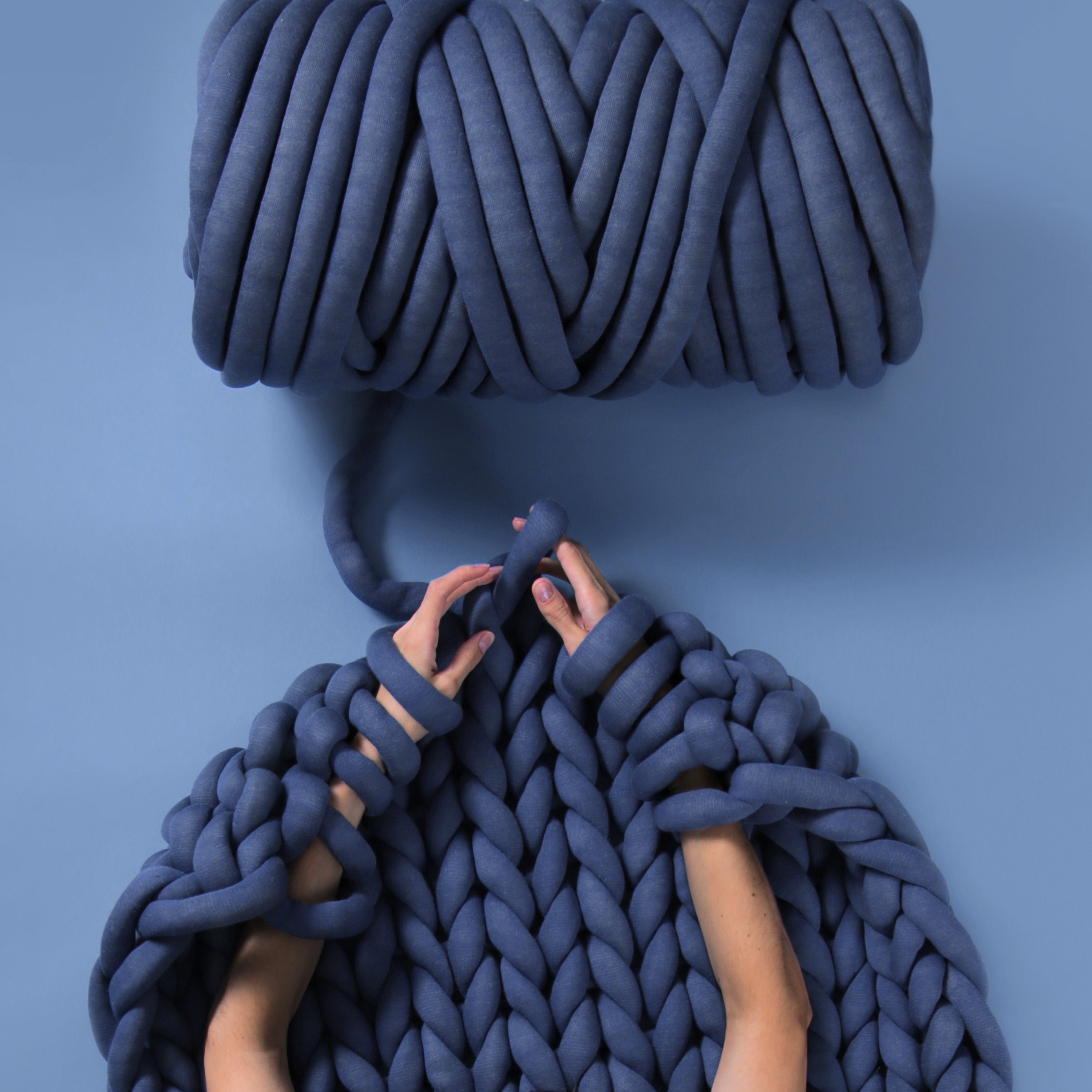 Ohhio Braid Blanket DIY Kit Medium Plus 50 x 60 Etsy