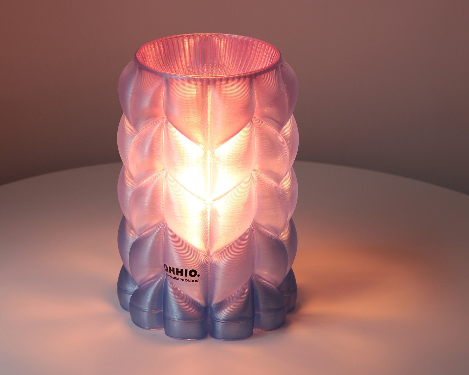 Super Chunky Knit Lamp - Blue Vibes