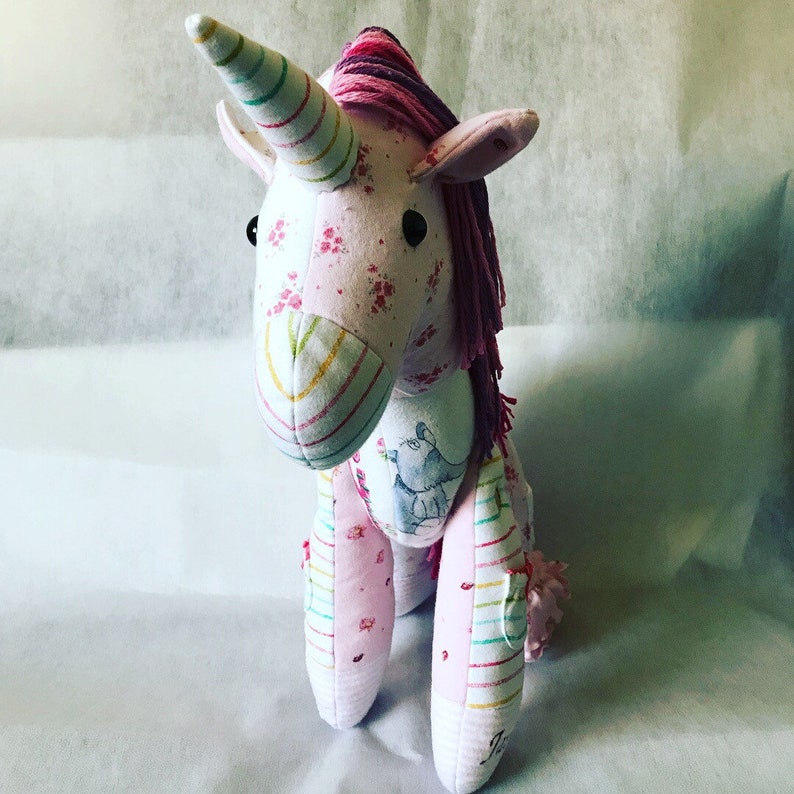 button jointed unicorn clothes unicorn unicorn plush memory unicorn Keepsake unicorn