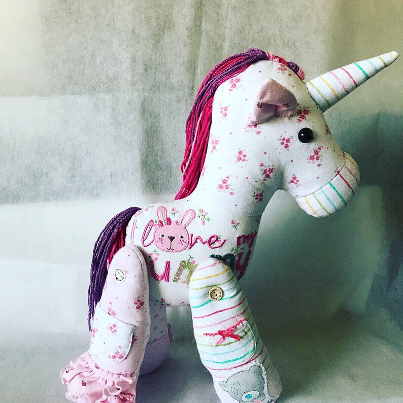 button jointed unicorn clothes unicorn unicorn plush memory unicorn Keepsake unicorn