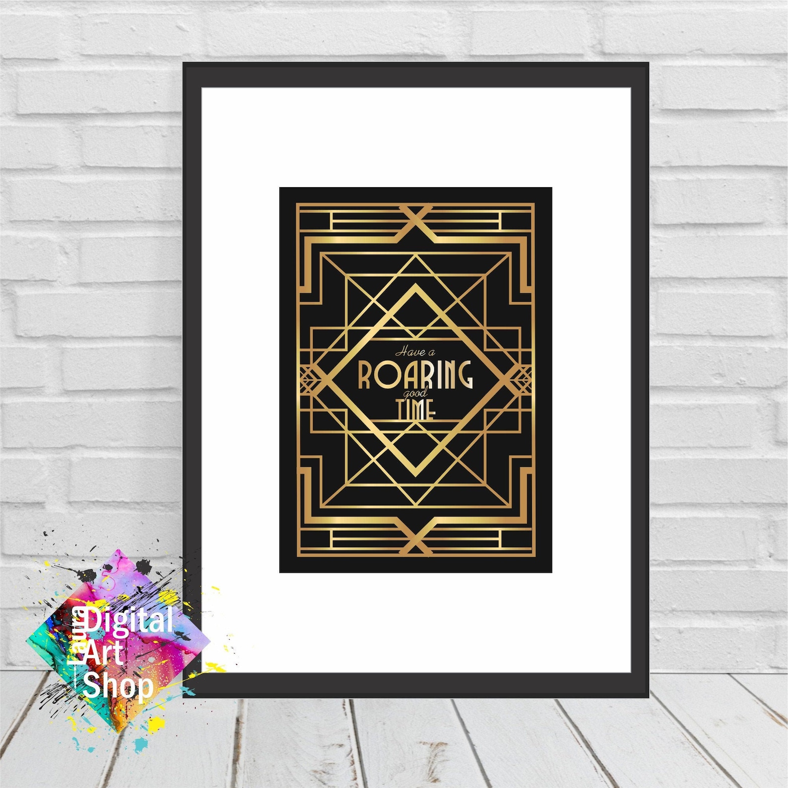 Art Deco poster Art Deco quotes Art Nouveau print Art Deco Etsy