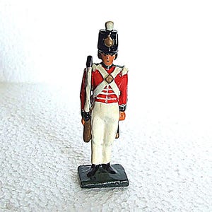 vintage Napoleonic Figure Grenadier 3rd Swiss Infantry Regiment 54mm