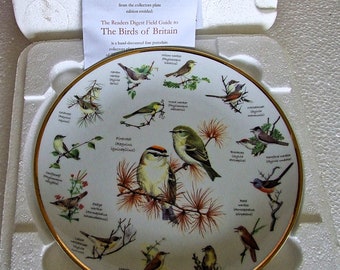 Danbury Mint "The Birds of Britain - The  Warbler Family