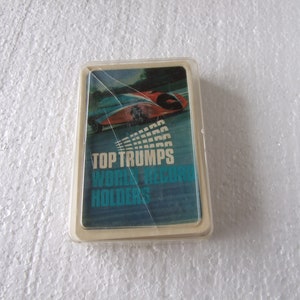 Vintage Dubreq Super Mini Top Trumps World Record Holders F,X. Schmid Juegos de cartas