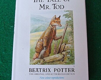 Beatrix Potter &quot;The Tale of Mr Todd&quot; 1990. in sehr gutem Zustand mit Staubjacke