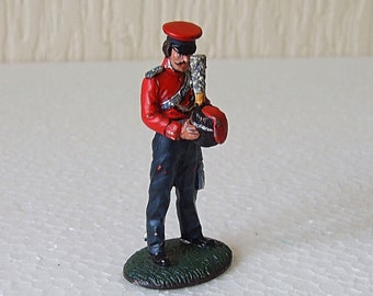 Figurine Del Prado 1:32 - Lieutenant De Marine Française 1804 - Neuf En Plomb Peint
