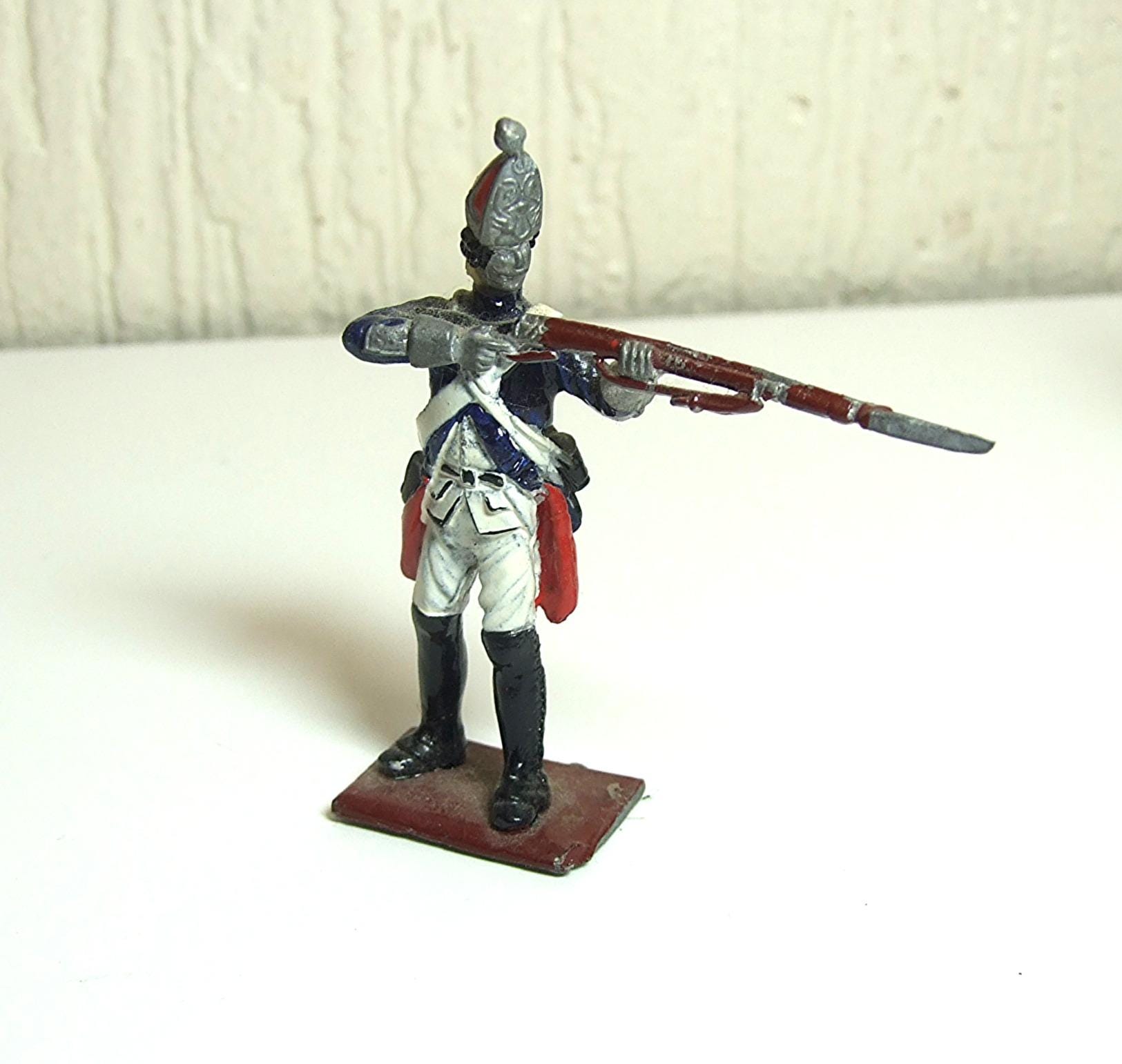 希少なヴィンテージ鉛製ミニチュアプルイシアン擲弾兵 - Etsy 日本