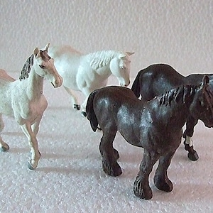 Vintage  Britains   Farm  Animals with 4  Horses