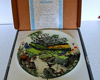 Wedgwood Plate The Lake Colin Newman’s The The Babbling Brook Boxed