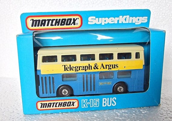 Matchbox double best sale decker bus 1972