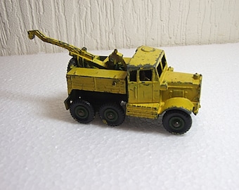 Dinky Supertoys No.661 Tractor de recuperación Army Scammell de Meccano Ltd