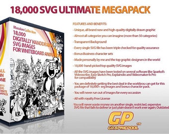 Download 18000 SVG images for whiteboard animations plus 120 free ...