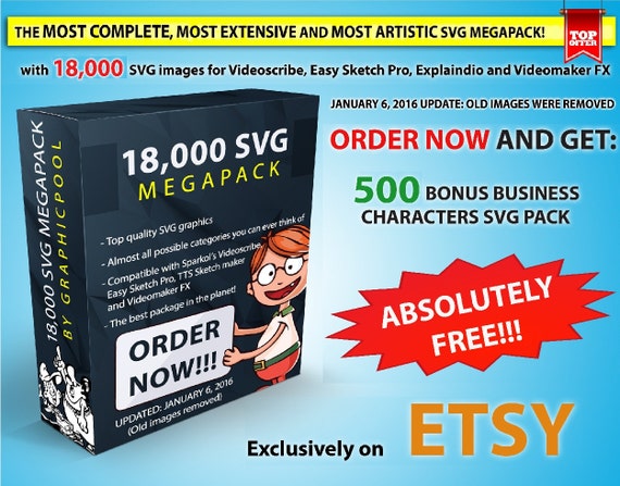 Download 18000 Svg Images For Whiteboard Animations Plus 120 Free Etsy SVG, PNG, EPS, DXF File