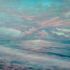 Thunderstorm, Beach Thunderstorms, Beach Thunderstorm Sunset, Beach, Beach Art, Beach Decor, Art Decor, Wall Art, Digital Download