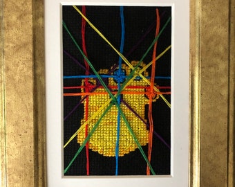 Infinity gauntlet crossstitch