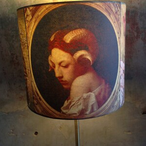 Oddity Baroque Freak Dark Decor Inspired Lampshade 'SHESSTRANGE' image 1