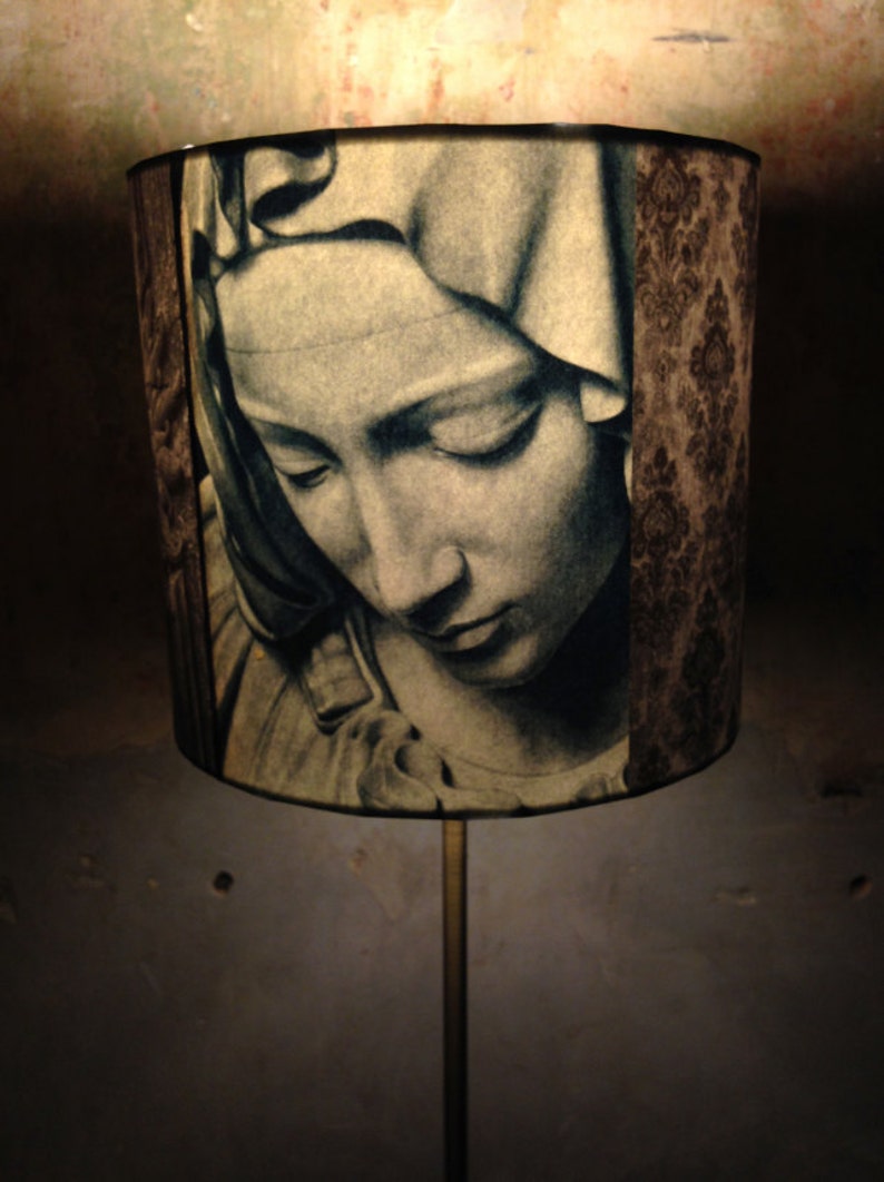 Historical Classical Gothic Architecture inspired Lamp Shade 'GOTHIQUE' image 1