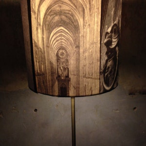 Historical Classical Gothic Architecture inspired Lamp Shade 'GOTHIQUE' image 3