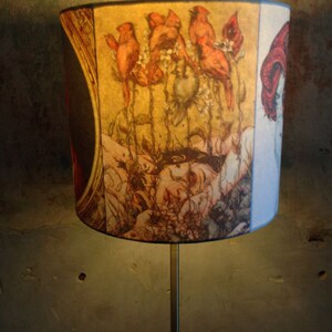 Oddity Baroque Freak Dark Decor Inspired Lampshade 'SHESSTRANGE' image 3