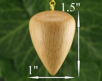 Beechwood Pendulum 1.5"x1" Barbara Brennan Shape