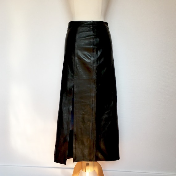 Leather skirt