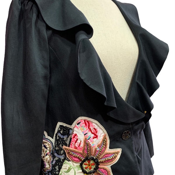 Tailleur noir Christian Lacroix