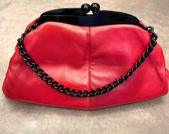 Leather bag 60s