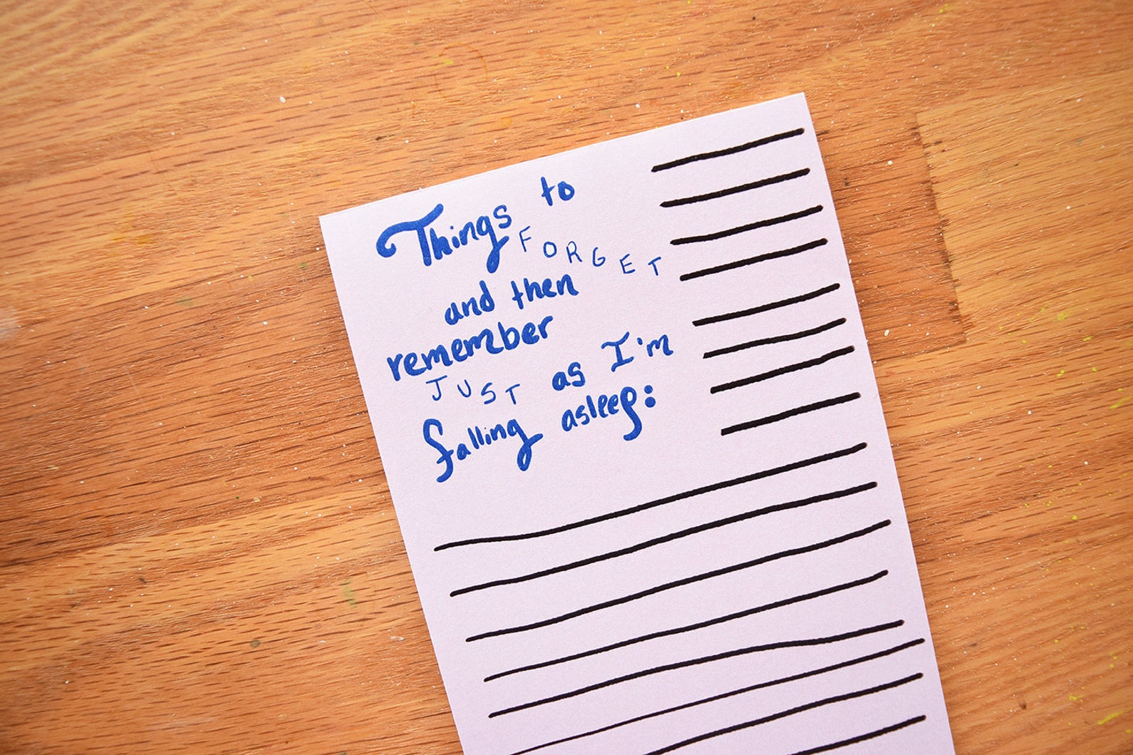 Funny Notepad Listing Notepad Note Pad Gift for Her Funny Etsy