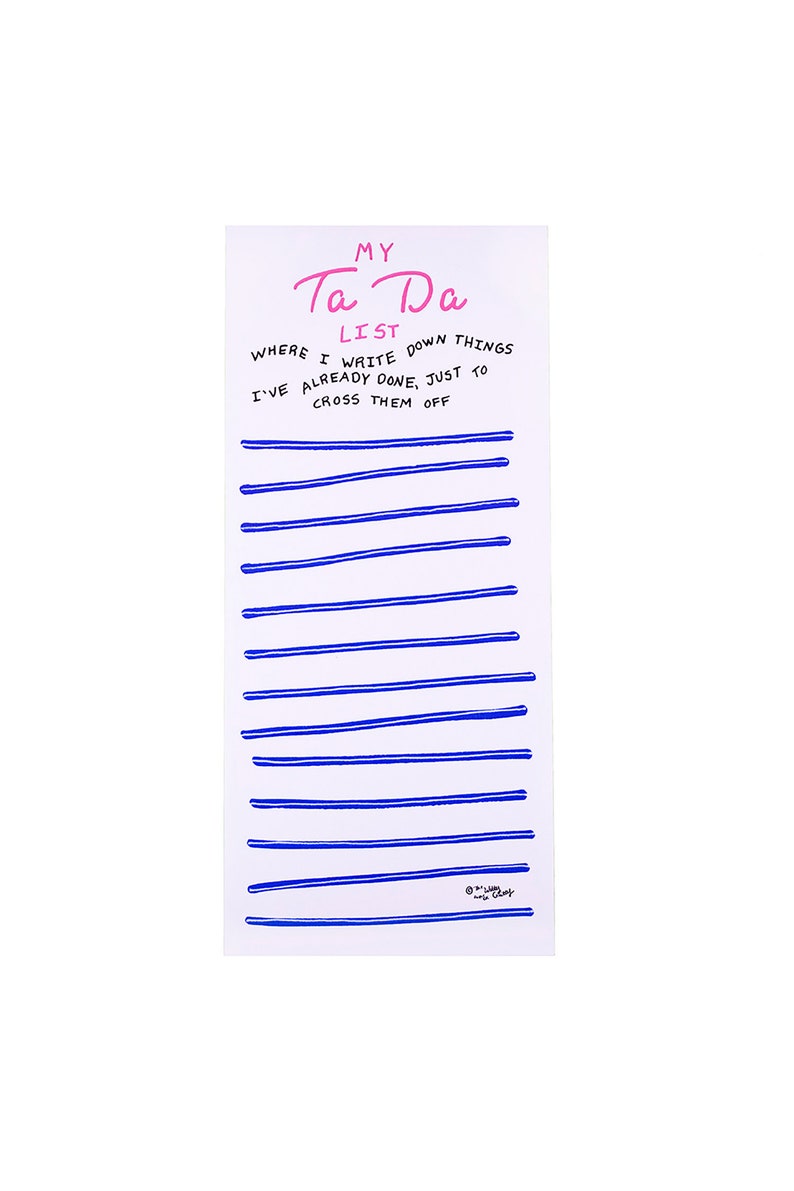 Funny Notepad Listing Notepad Note Pad Gift for Her Funny Etsy