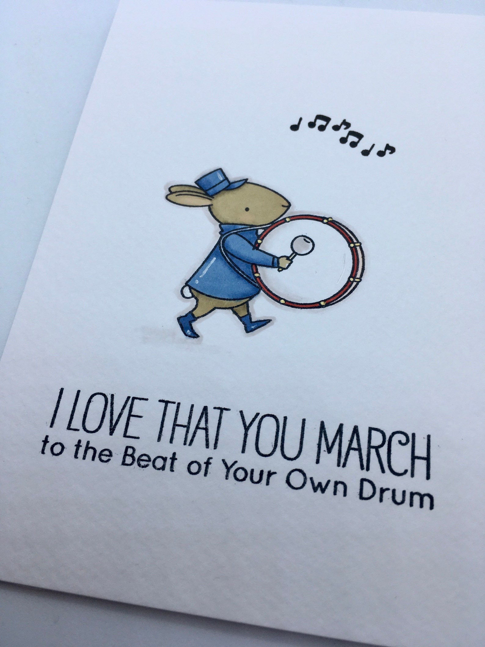 March to the beat of your own drum Etsy
