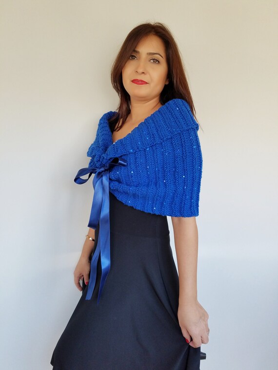 royal blue cover up for wedding