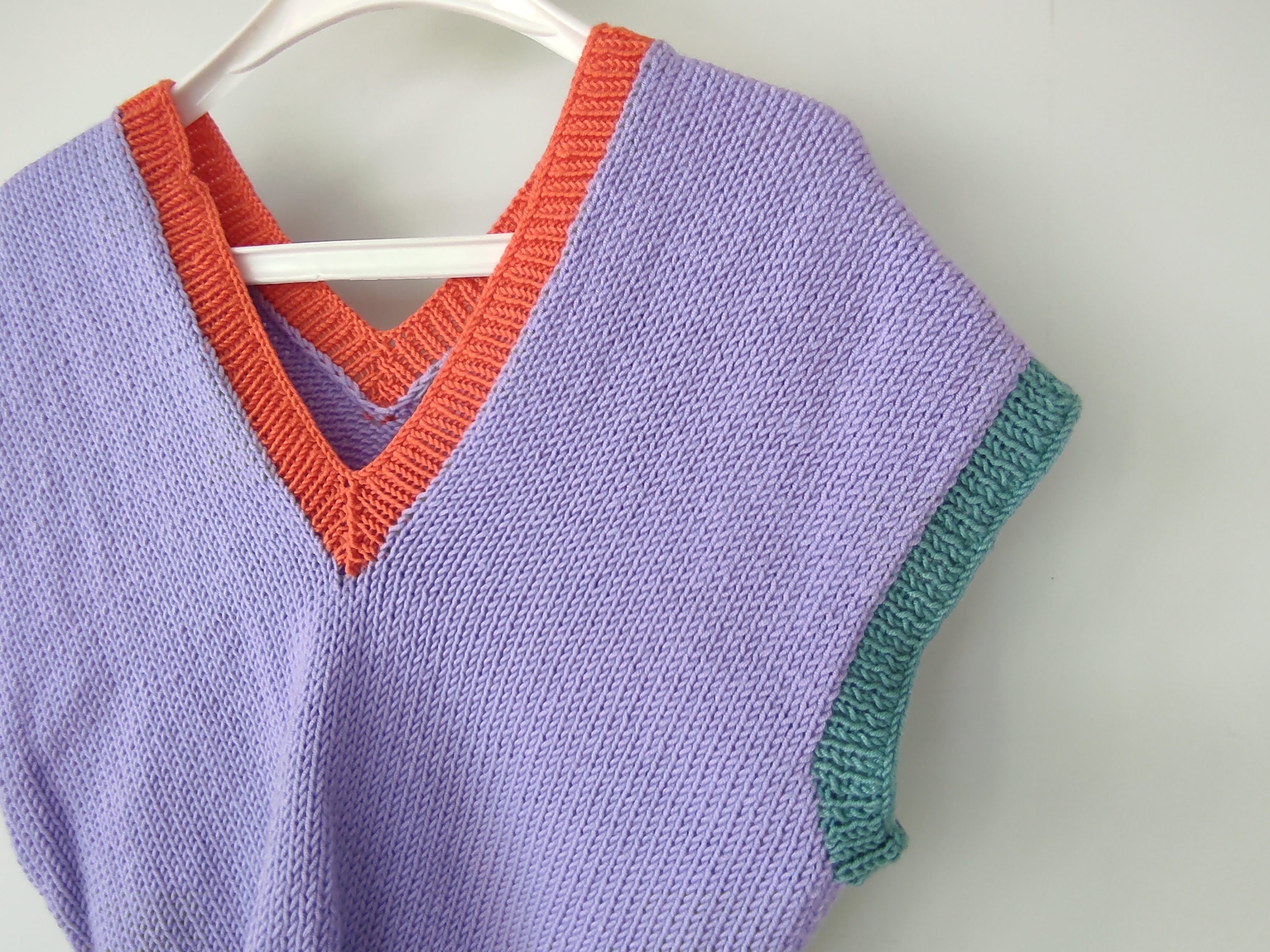 Landon Color Block Sweater Vest main image 0