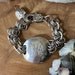Bracelet, Bold, Hammered, Silver, Two Tone ,chunky, Personalized ...