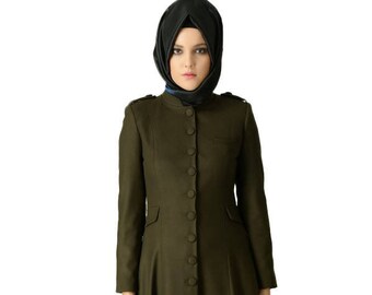 Abaya – Robe longue boutons pour femmes musulmanes, Ramadan Eid 2023, élégante, modeste, islamique, turquie, turc