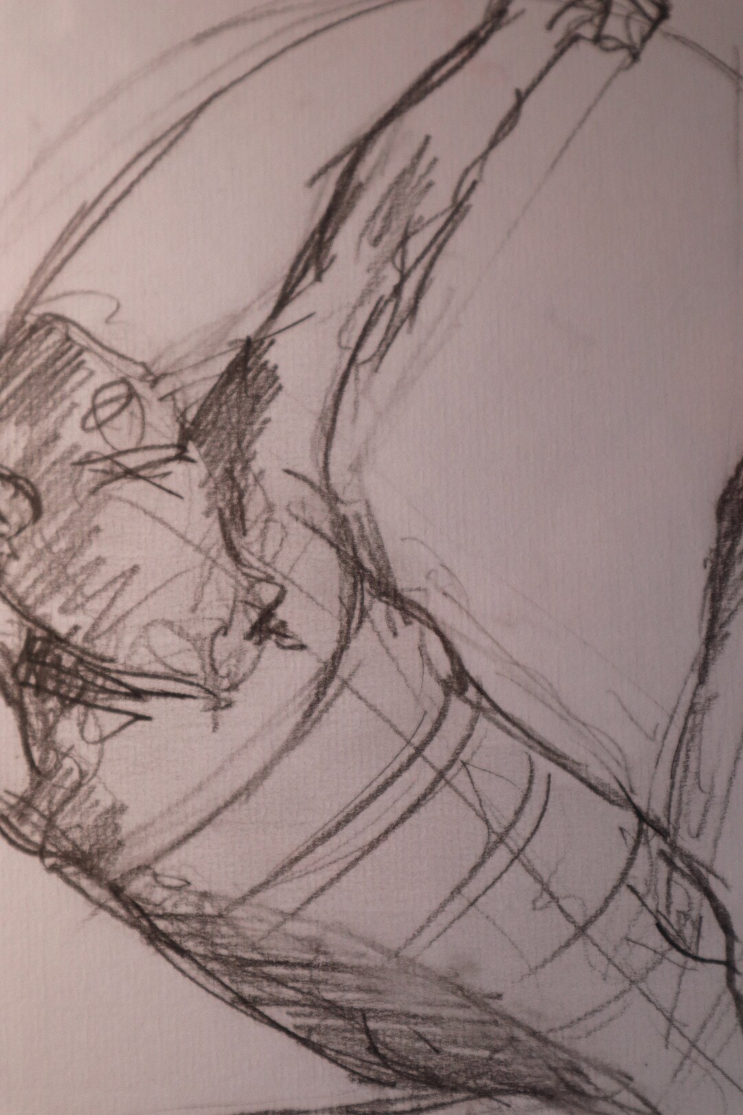 Original Pencil Life Drawing Sarah 3 Etsy