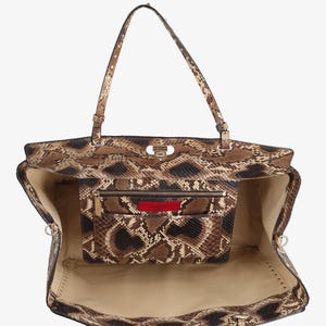 Valentino Python-shopper afbeelding 7