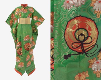 Grüner Kimono Uchikake