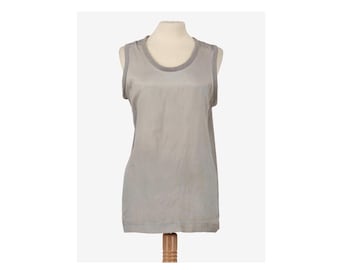 Top de seda de Comme des Garçons