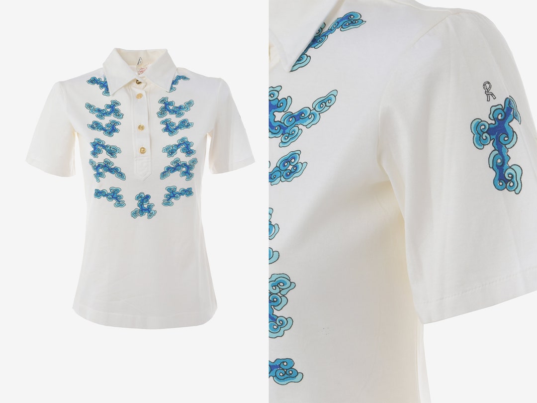 1970s Roberta Di Camerino polo shirt in yellow cotton main image 0