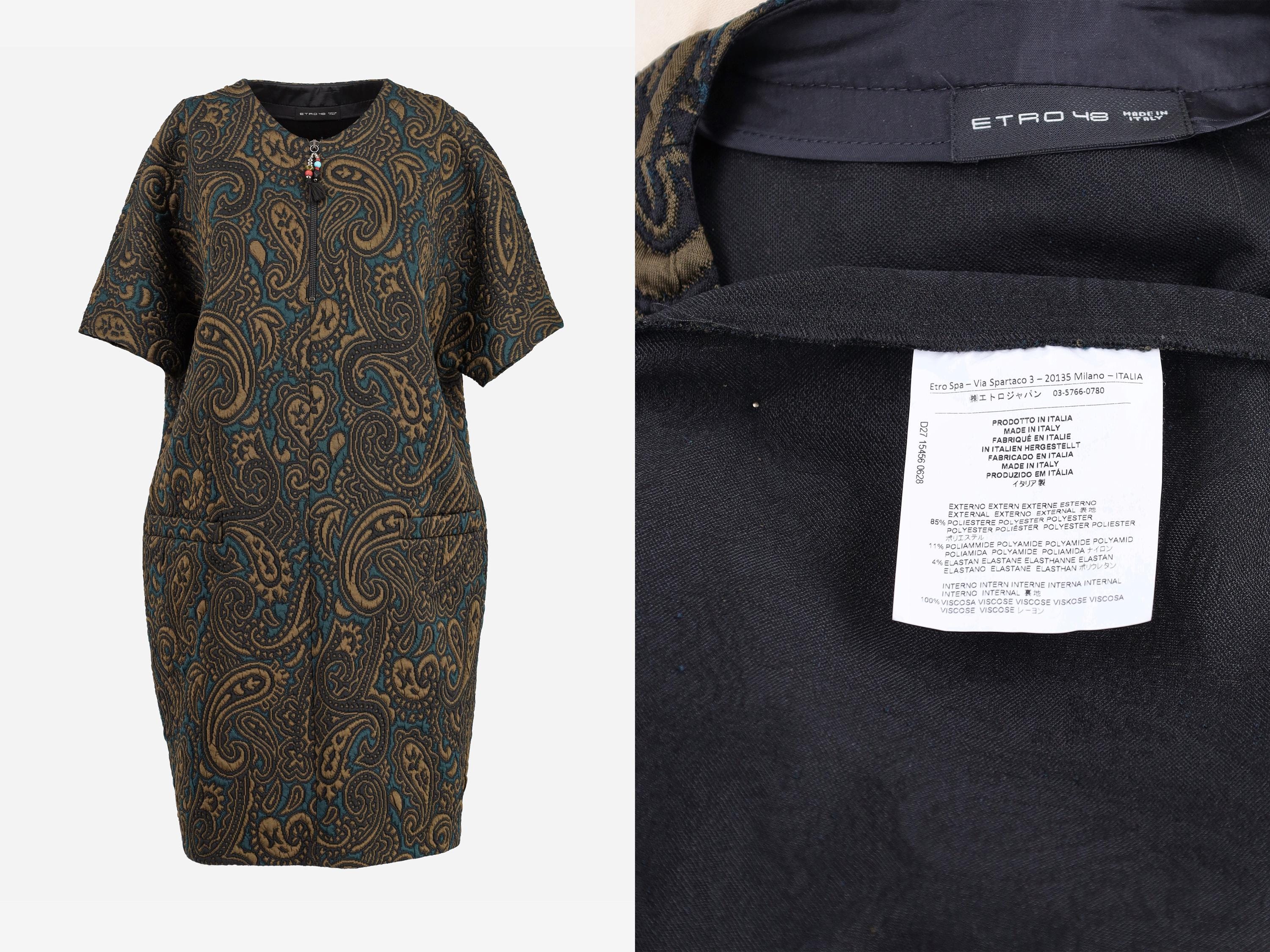 Etro Padded Midi Dress - Etsy