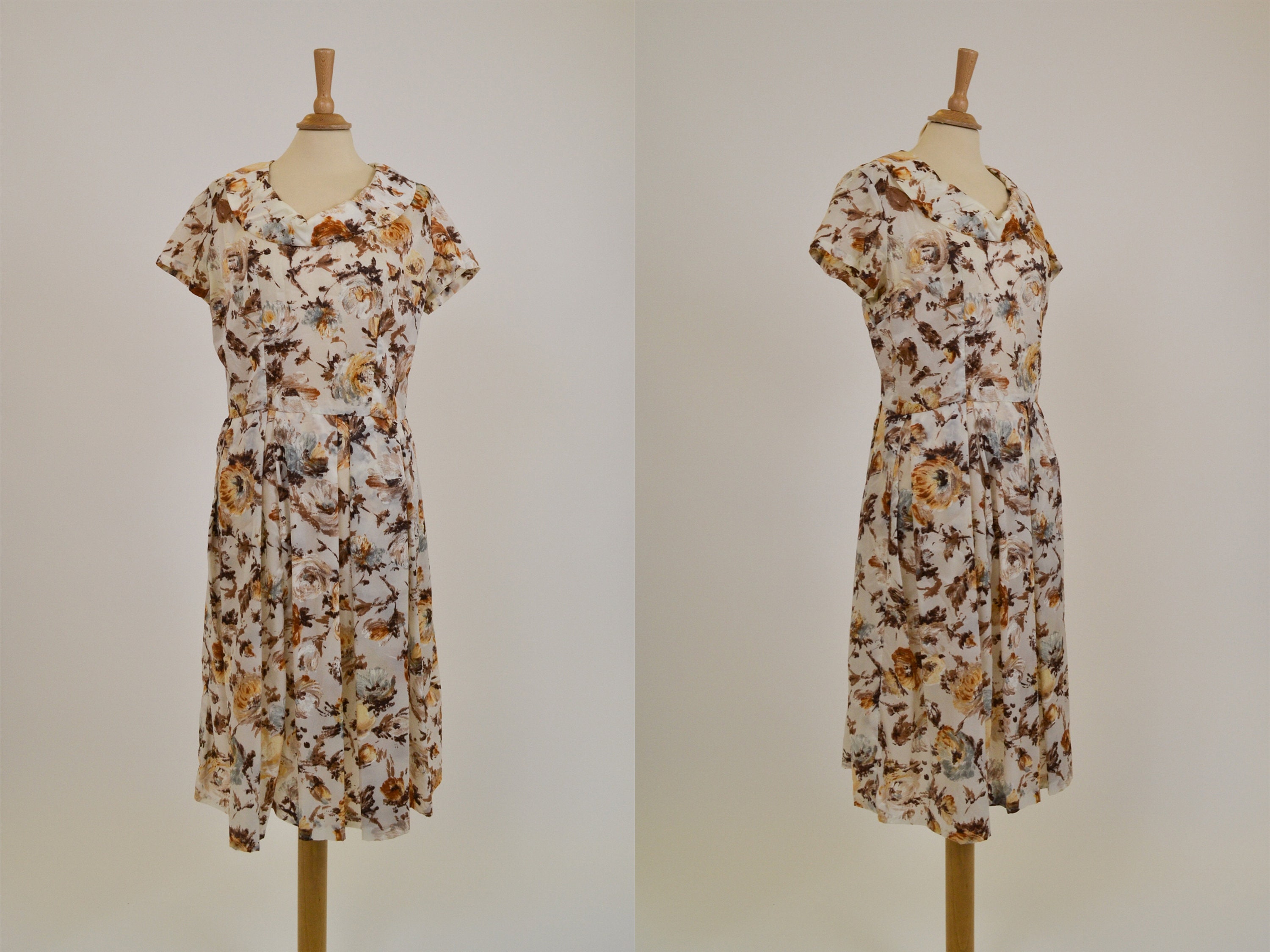 Autumn Fantasy Dress 60s - Etsy