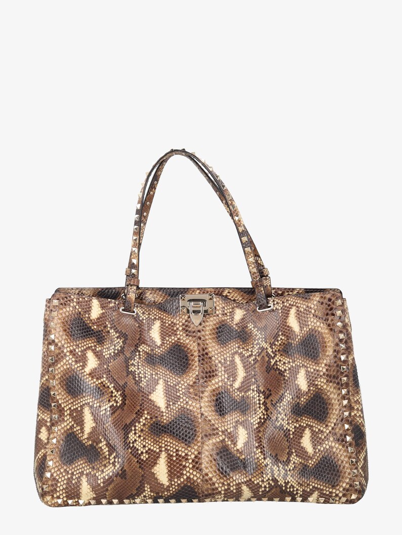 Valentino Python-shopper afbeelding 3