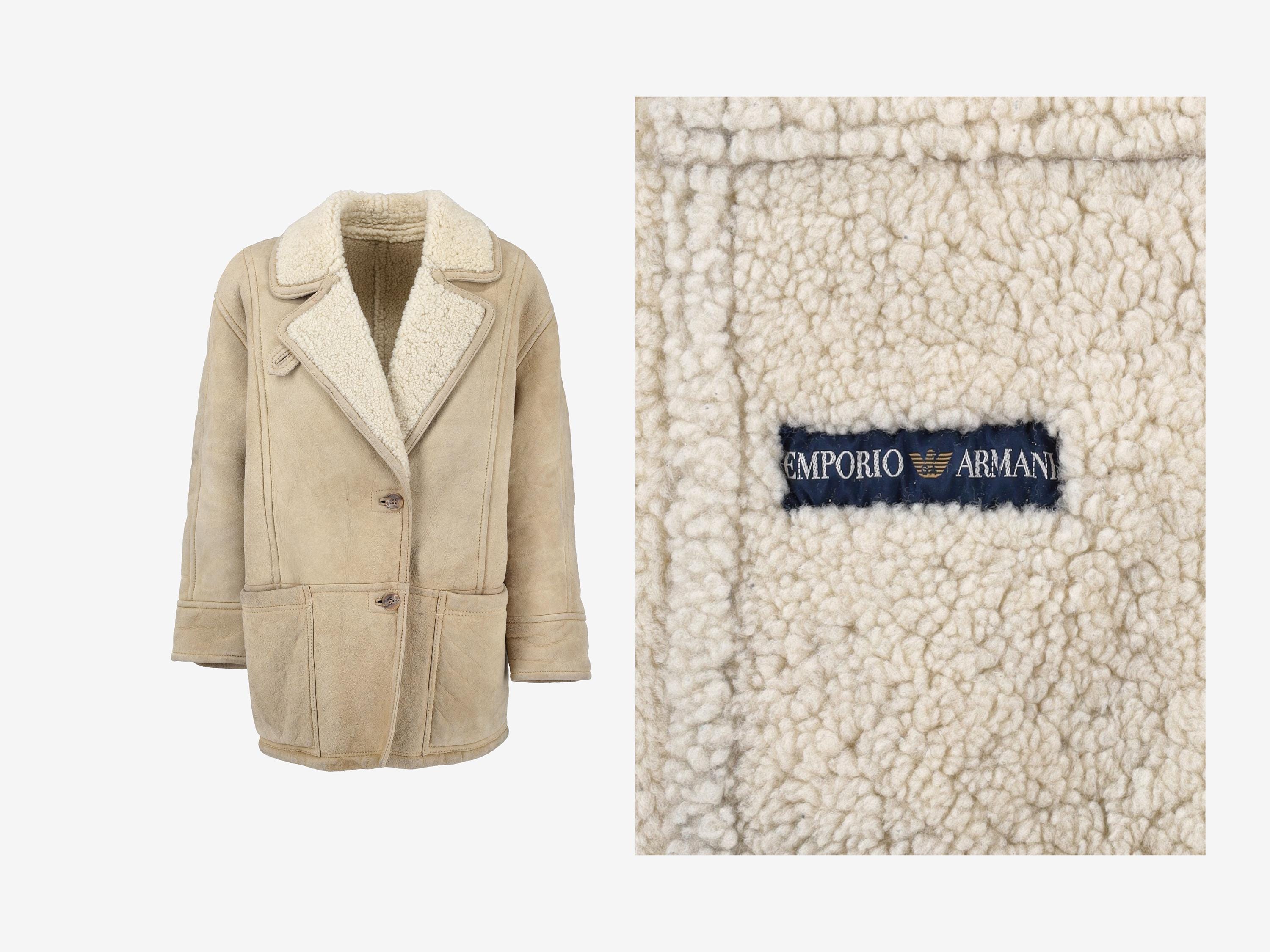 Emporio Armani Shearling - Etsy
