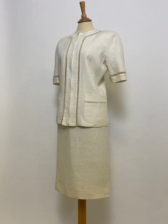 VALENTINO BOUTIQUE Made in Italy vintage 1980s cr… - image 2