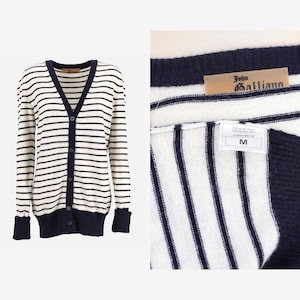 John Galliano Wool Cardigan