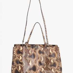 Valentino Python-shopper afbeelding 2