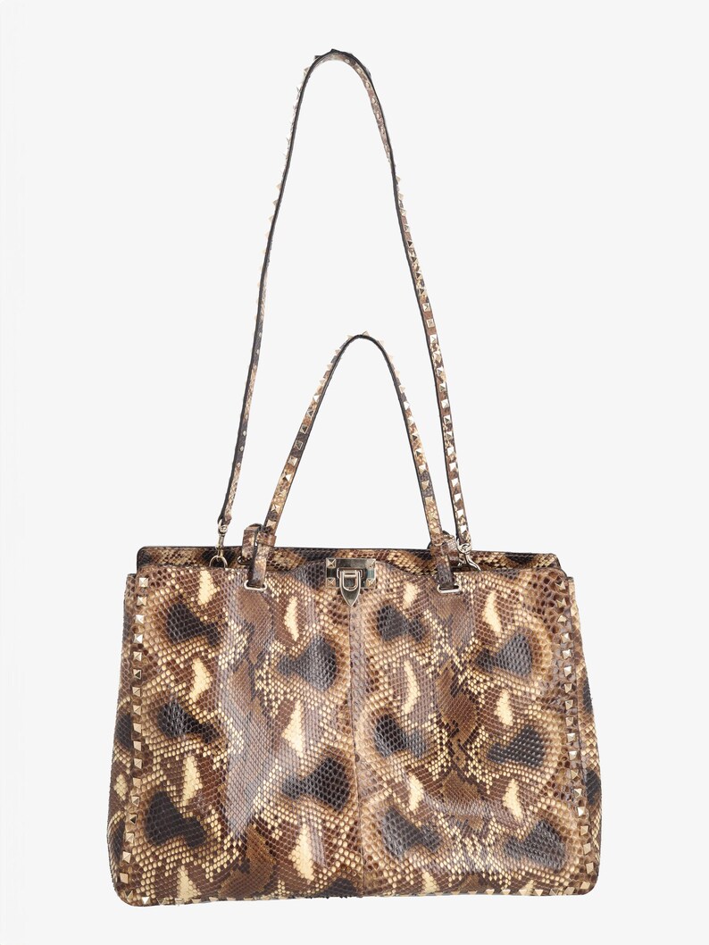 Valentino Python-shopper afbeelding 2